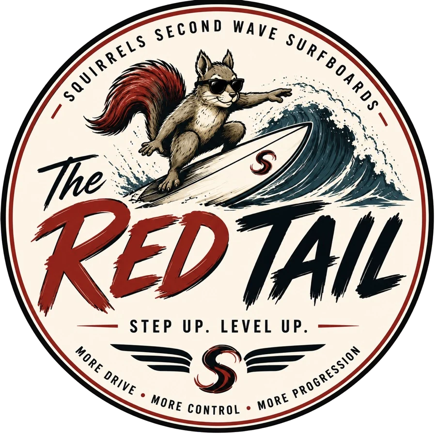 The Red Tail board emblem