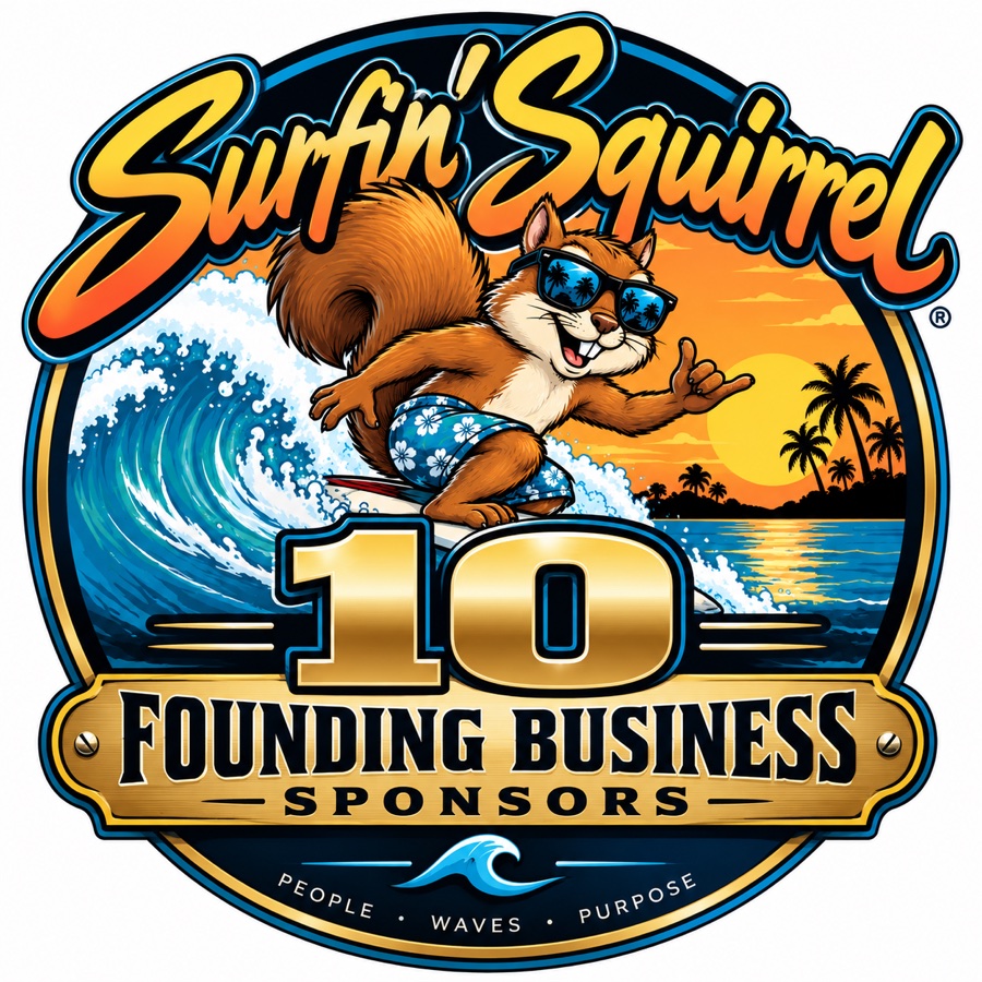 10 Founding Business Sponsors emblem